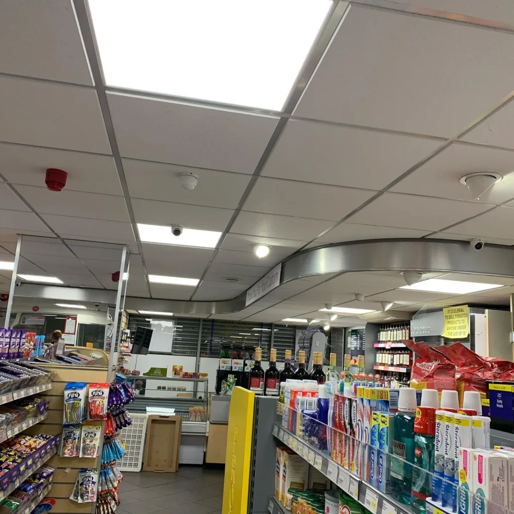 Commercial Shop Lighting Services Lancashire